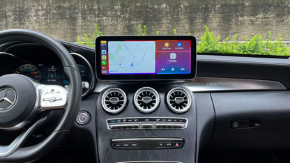 Navitech 12.3inch Car Android Multimedia Mercedes Benz C class GLC class wireless CarPlay