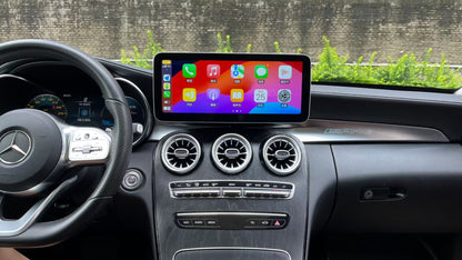 Navitech 12.3inch Car Android Multimedia Mercedes Benz C class GLC class wireless CarPlay