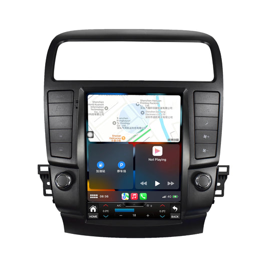 Acura TSX | 2004–2008 | 9.7" Android Screen — Vertical, Wireless CarPlay & Plug-and-Play