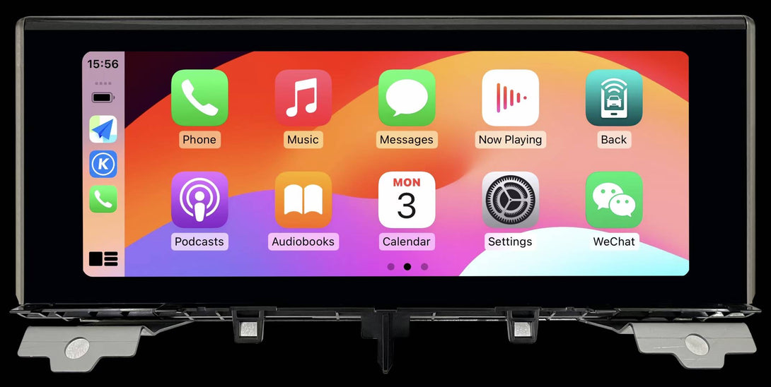 Lexus LX570 12.3-inch Android head unit front view