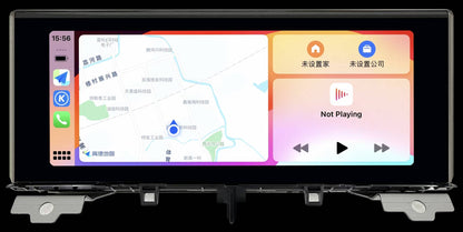 Wireless CarPlay interface on LX570 screen
