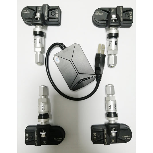Internal USB TPMS — Tire Pressure Monitor for Android Head Units