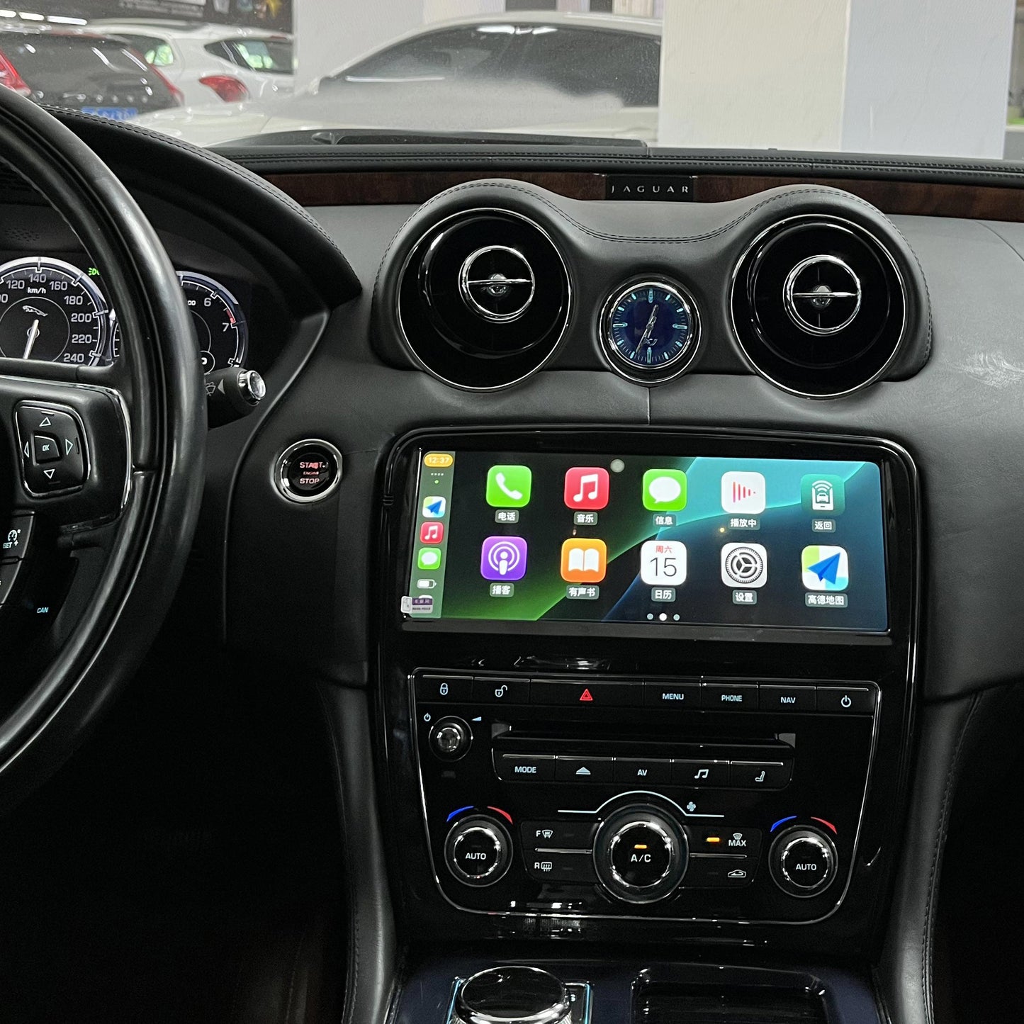 Radio para coche con pantalla táctil Android para Jaguar X351 XJ XJL 2009-2019, unidad principal de repuesto, actualización de estéreo para coche, Carplay inalámbrico, Android auto 4G, WiFi, navegación GPS, reproductor multimedia