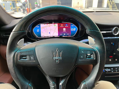 Digital Cluster Für Maserati Ghibli 2014 - 2019 Virtuelle Cockpit Geschwindigkeit Meter Auto Dashboard Display Instrument LCD Display Bildschirm