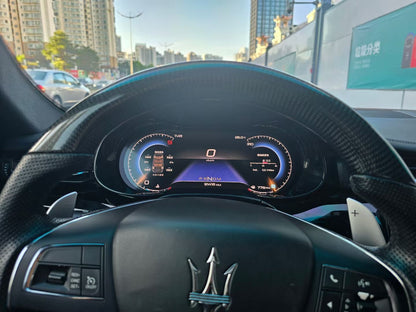 Digital Cluster Für Maserati Ghibli 2014 - 2019 Virtuelle Cockpit Geschwindigkeit Meter Auto Dashboard Display Instrument LCD Display Bildschirm