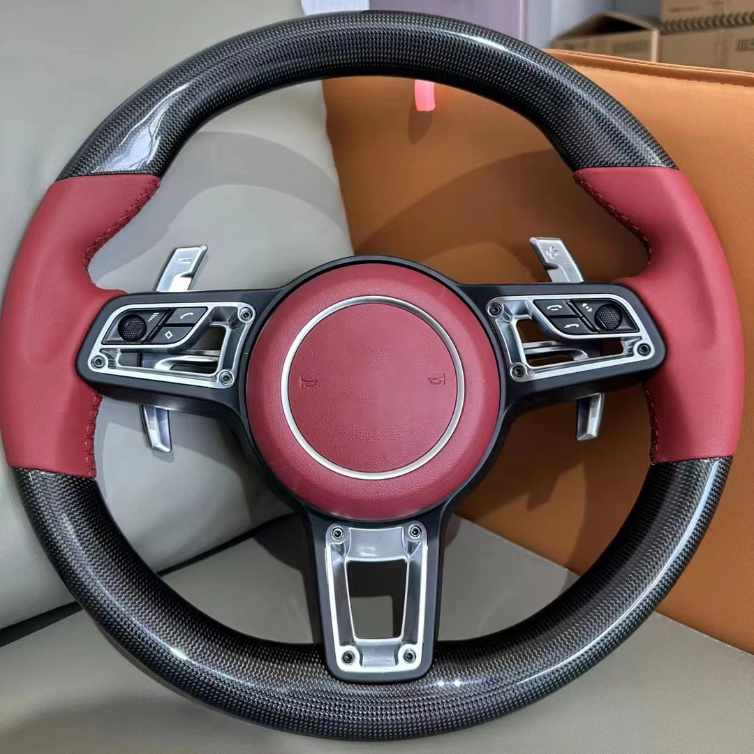 Neues Lenkrad für Porsche Macan Cayenne Panamera Taycan 718 Cayman 991 992 911 911.2 Carrera GT2 GT2RS GT3 GT3RS GT3 RS GT4 