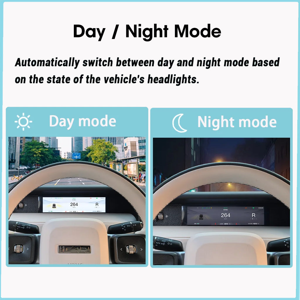 Radar detection and speed display