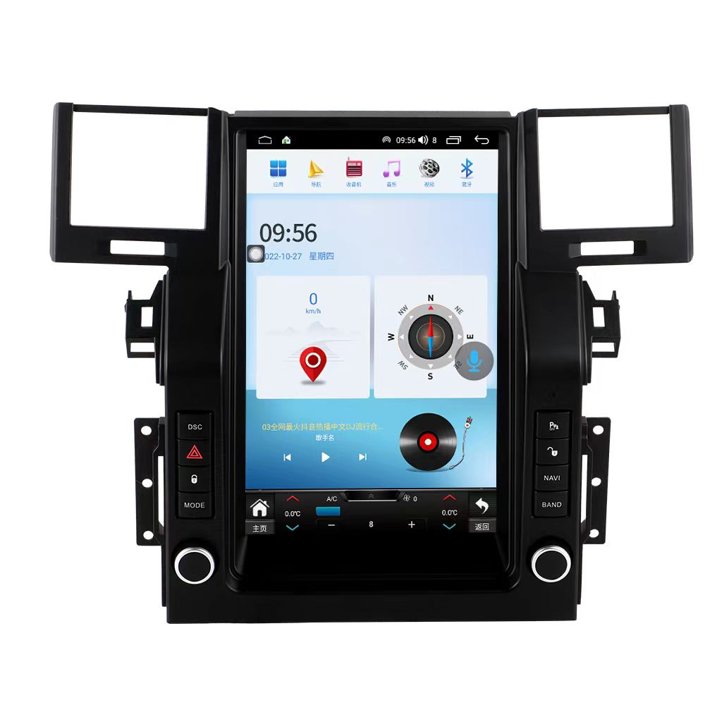 12.1″ Tesla-Style Android 14 Screen for Range Rover Sport L320 2005–2009