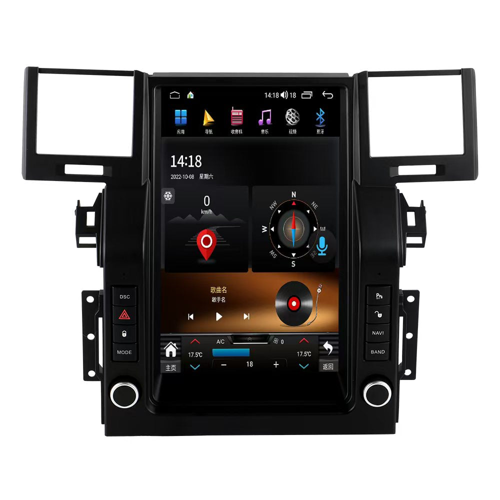 12.1″ Tesla-Style Android 14 Screen for Range Rover Sport L320 2005–2009
