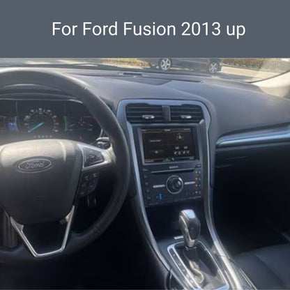 Roadnavier 12.1” CarPlay GPS screen installed in Ford Fusion interior