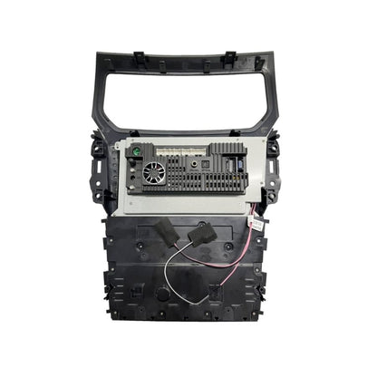 Roadnavier vertical 12.1” Android 13 head unit installed in Ford Explorer interior