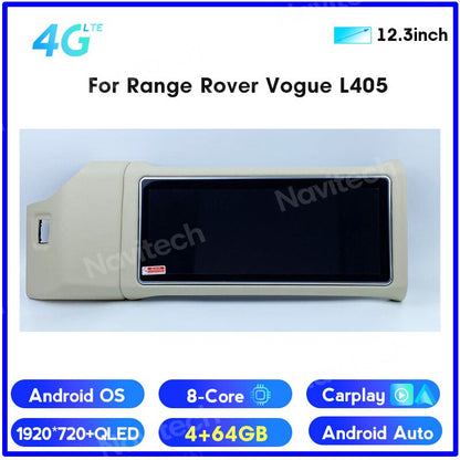 12.3" Android 12 Screen for Range Rover Vogue L405 2013-2017