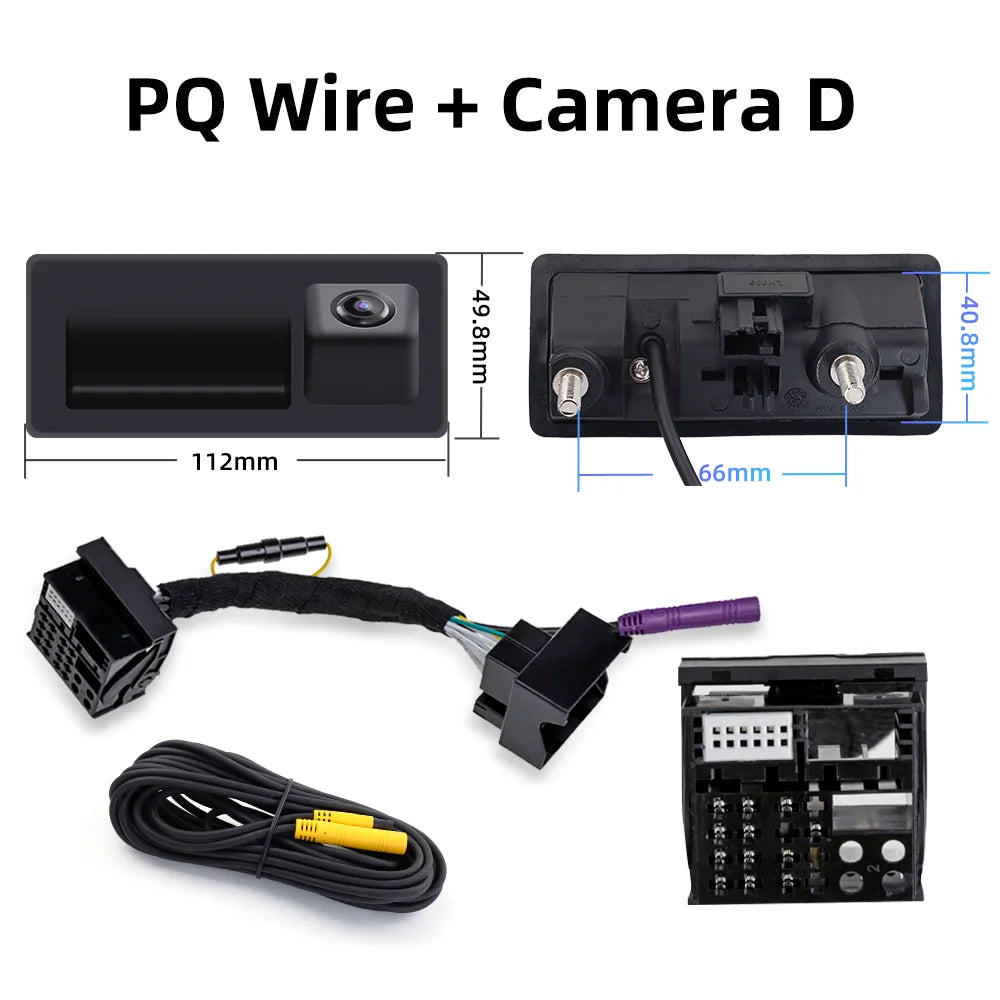 Dynamic Trajectory Rear Camera — VW / Audi MQB/PQ Platform, Plug & Play