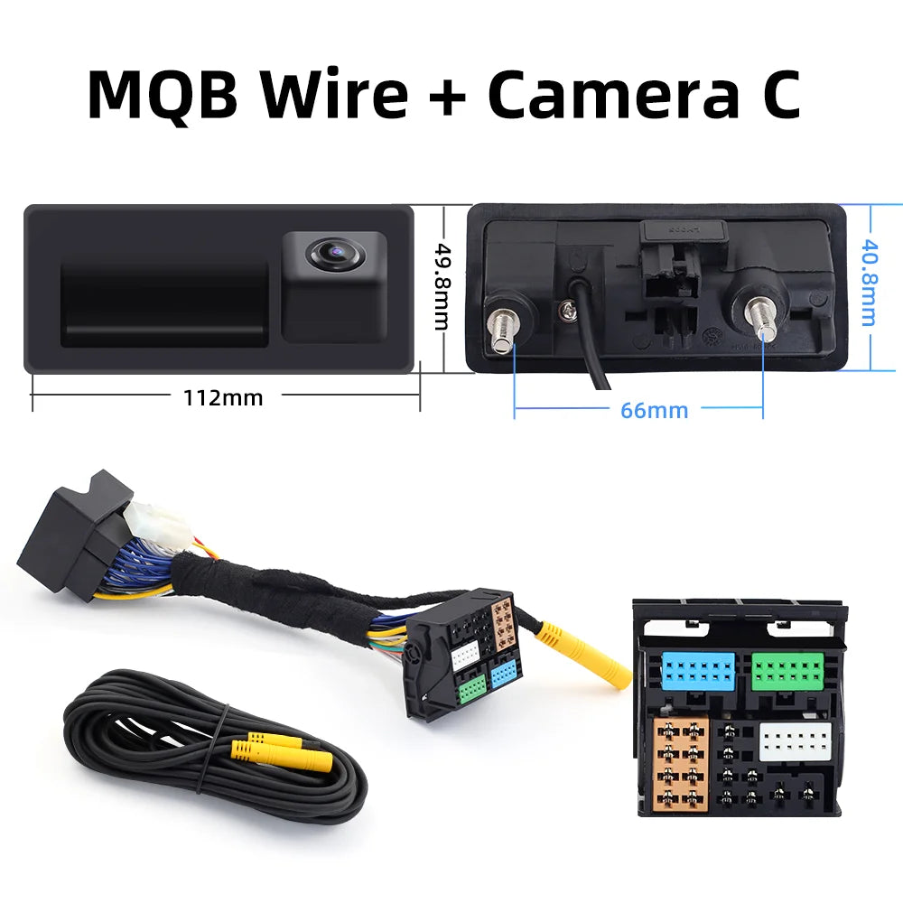 Dynamic Trajectory Rear Camera — VW / Audi MQB/PQ Platform, Plug & Play