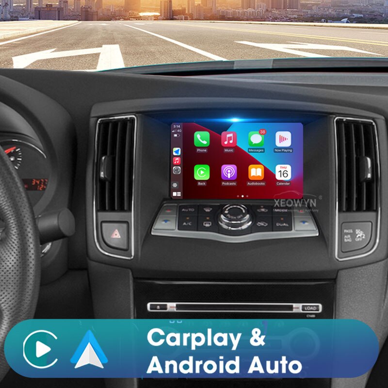 Navitech Android 12 Car Radio Multimedia Player for nissan maxima A35 7th 2009-2014  Car Stereo Autoradio Auto Audio Carplay