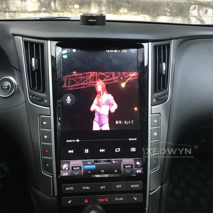 Para Infiniti FQ50 Q50L Q50S Q60 Q60s 2014-2019 Android 12,0 Octa Core 6 + 128G reproductor Multimedia para coche receptor estéreo Radio carplay 