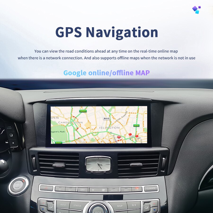 Reproductor Multimedia de Radio para coche Android 12 para Infiniti Q70 Q70L M25 M35 2013-2021 grabadora de cinta de Audio de coche navegador estéreo GPS