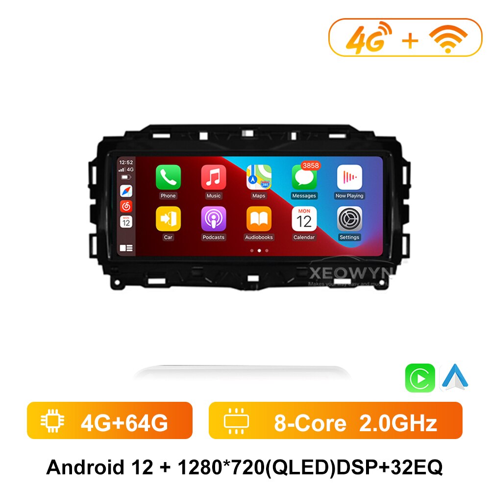Jaguar XE / XF | 2016–2020 | Android Screen — Wireless CarPlay & Android Auto
