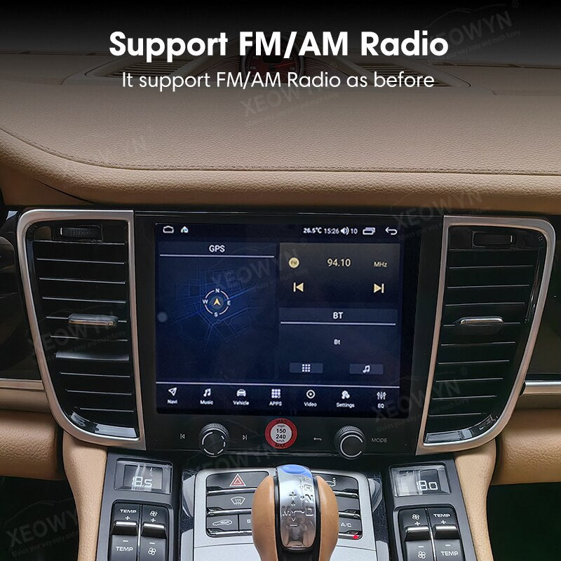 Porsche Panamera 970 | 2010–2018 | 8.4" CarPlay Screen — Apple CarPlay & Android Auto