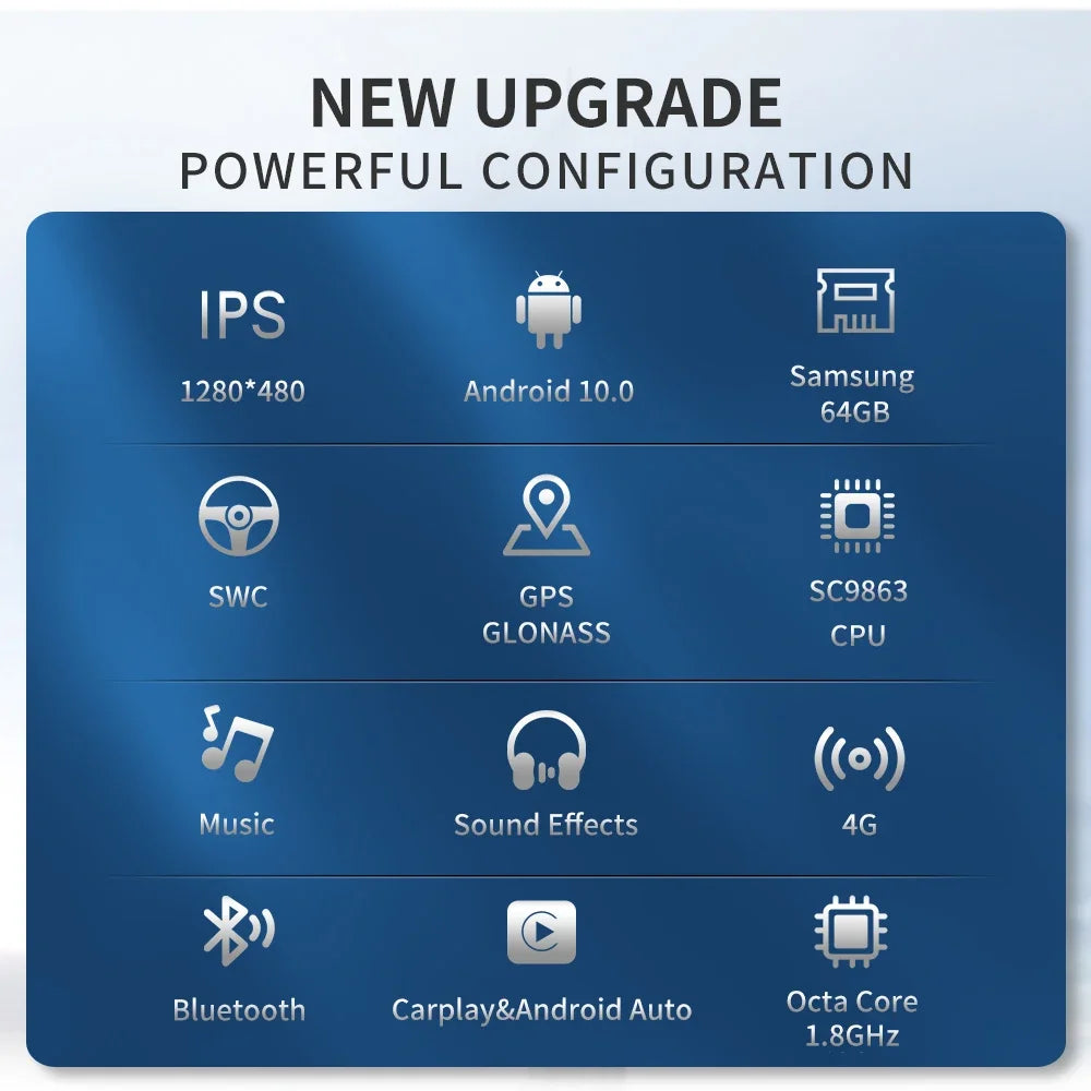 Audi A4 / A5 | 2009–2016 | 8.8" Android Screen — Wireless CarPlay & Android Auto