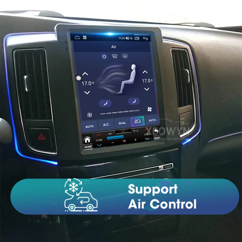Vertikaler Bildschirm Android 12 Autoradio Multimedia-Player für Nissan Maxima A35 2009-2014 Stereo Autoradio Auto Audio Carplay