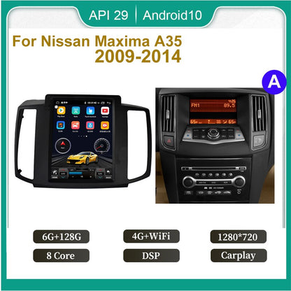 Vertikaler Bildschirm Android 12 Autoradio Multimedia-Player für Nissan Maxima A35 2009-2014 Stereo Autoradio Auto Audio Carplay