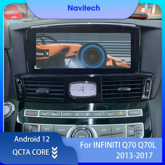 Infiniti Q70 2013-2019 Android 13 Tesla-style 10.25-inch Car Multimedia Player with CarPlay and GPS
