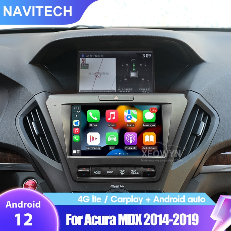 Acura MDX 2013-2019 Apple CarPlay & Android Auto