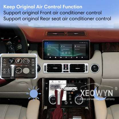Range Rover L322 | 2002–2012 | 10.4" AC Panel — Touch Screen Climate Control