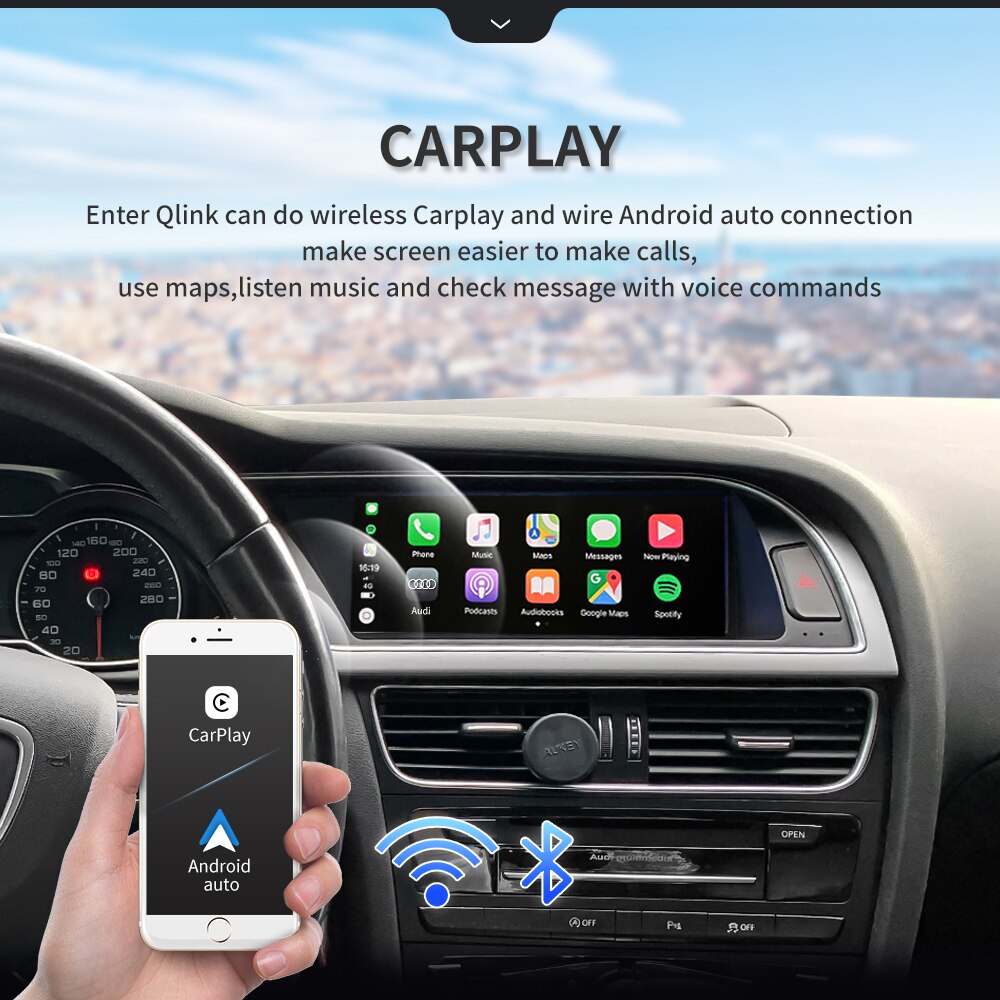 Audi A4 / A5 | 2009–2016 | 10.25" Android Screen — RHD, Wireless CarPlay