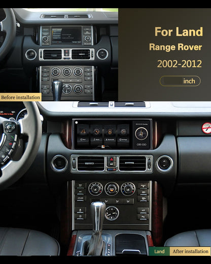 Range Rover L322 | 2002–2012 | 12.3" Android Screen — Wireless CarPlay & Android Auto