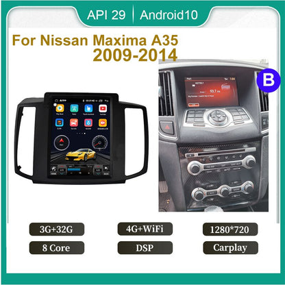 Vertikaler Bildschirm Android 12 Autoradio Multimedia-Player für Nissan Maxima A35 2009-2014 Stereo Autoradio Auto Audio Carplay