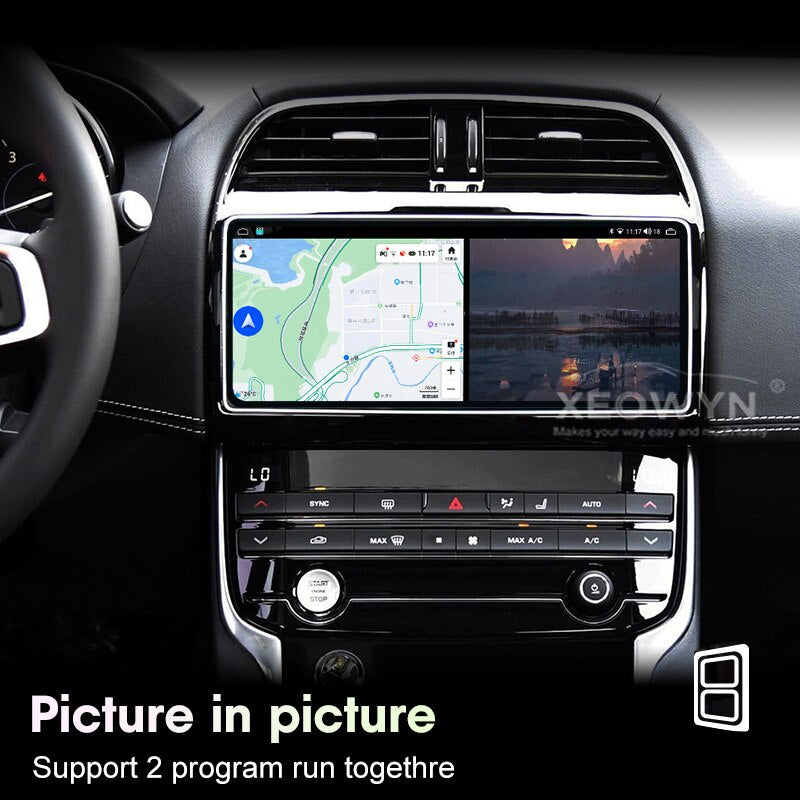 Jaguar XE / XF | 2016–2020 | Android Screen — Wireless CarPlay & Android Auto
