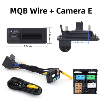 Dynamic Trajectory Rear Camera — VW / Audi MQB/PQ Platform, Plug & Play