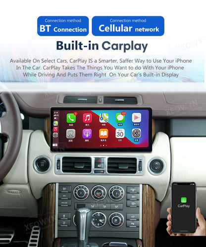 Range Rover L322 | 2002–2012 | 12.3" Android Screen — Wireless CarPlay & Android Auto