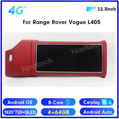 12.3" Android 12 Screen for Range Rover Vogue L405 2013-2017