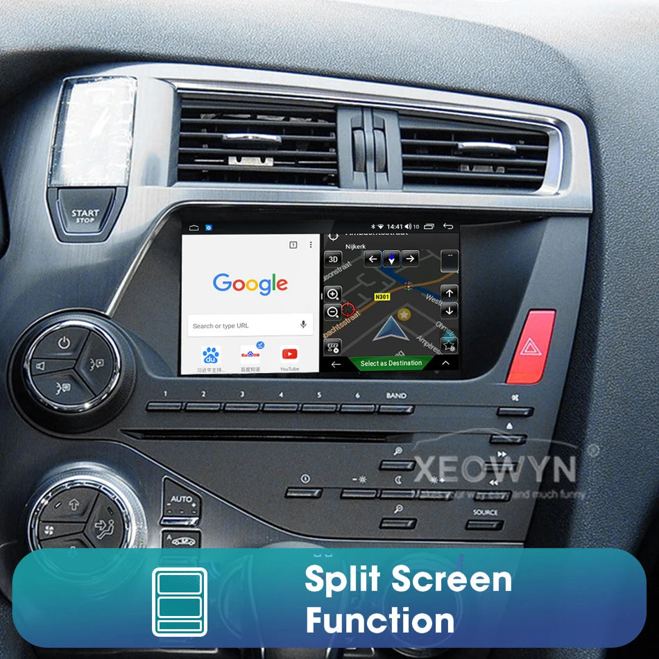 7” Android 13 for Citroen DS 5 DS5 508 508 2010 - 2017 Car Player Radio Carplay