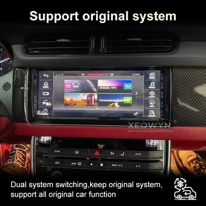 Jaguar XF / XFL | 2016–2020 | Android Screen — Wireless CarPlay & Android Auto