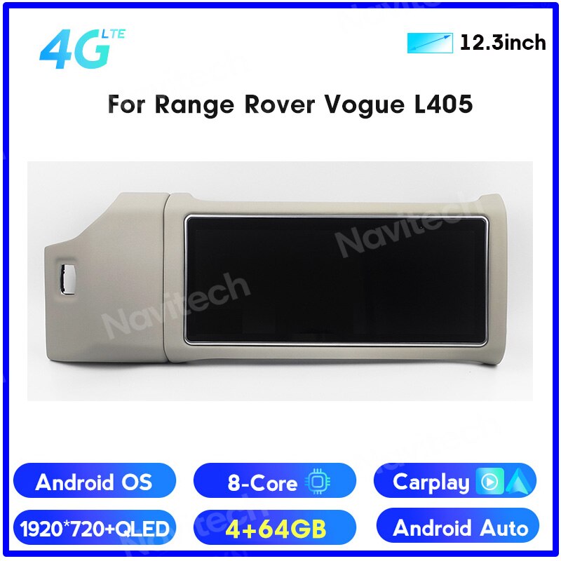 12.3" Android 12 Screen for Range Rover Vogue L405 2013-2017