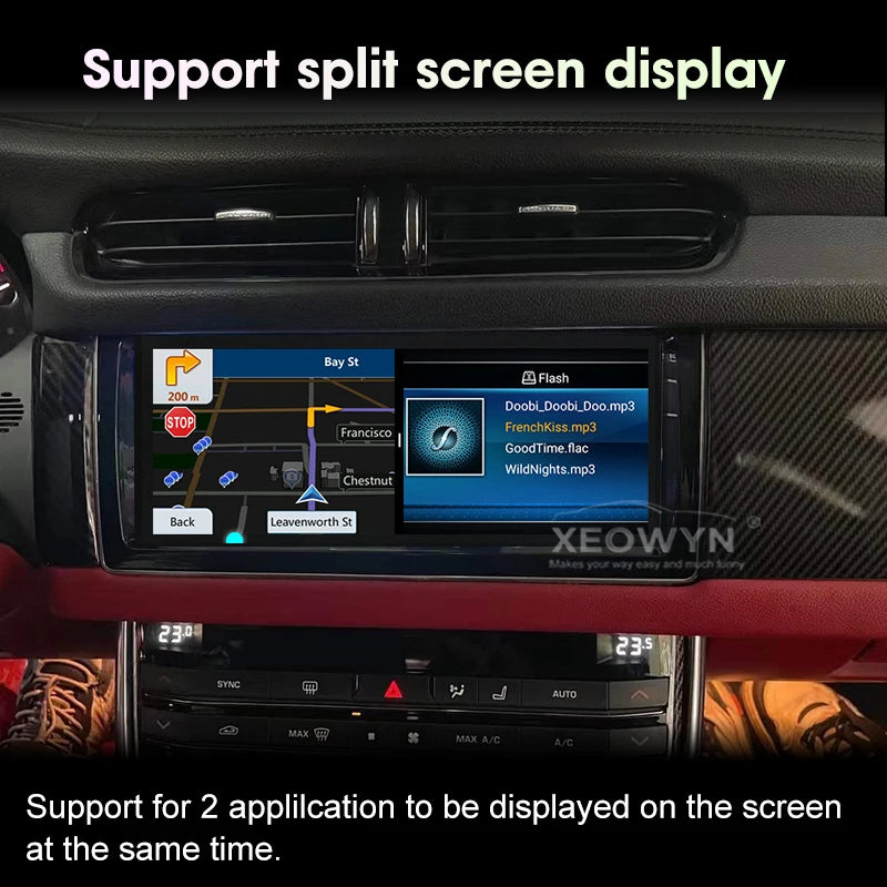 Jaguar XF / XFL | 2016–2020 | Android Screen — Wireless CarPlay & Android Auto