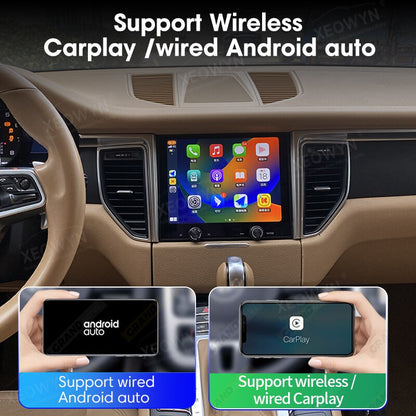 8.4inch Porsche Macan 2010-2018 Apple CarPlay Android Auto Wide Screen