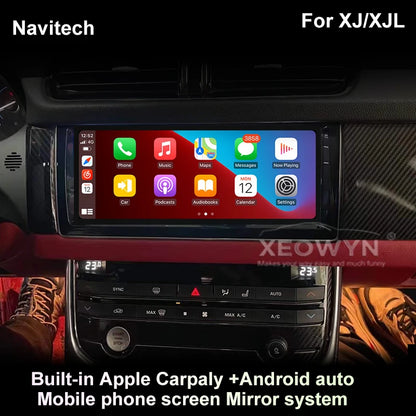 Jaguar XF / XFL | 2016–2020 | Android Screen — Wireless CarPlay & Android Auto