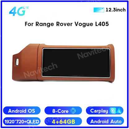 12.3" Android 12 Screen for Range Rover Vogue L405 2013-2017