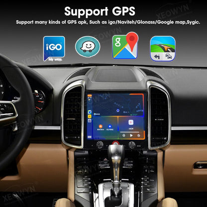 Porsche Cayenne 2010-2018 Apple CarPlay Android Auto Pantalla ancha de 8,4 pulgadas.