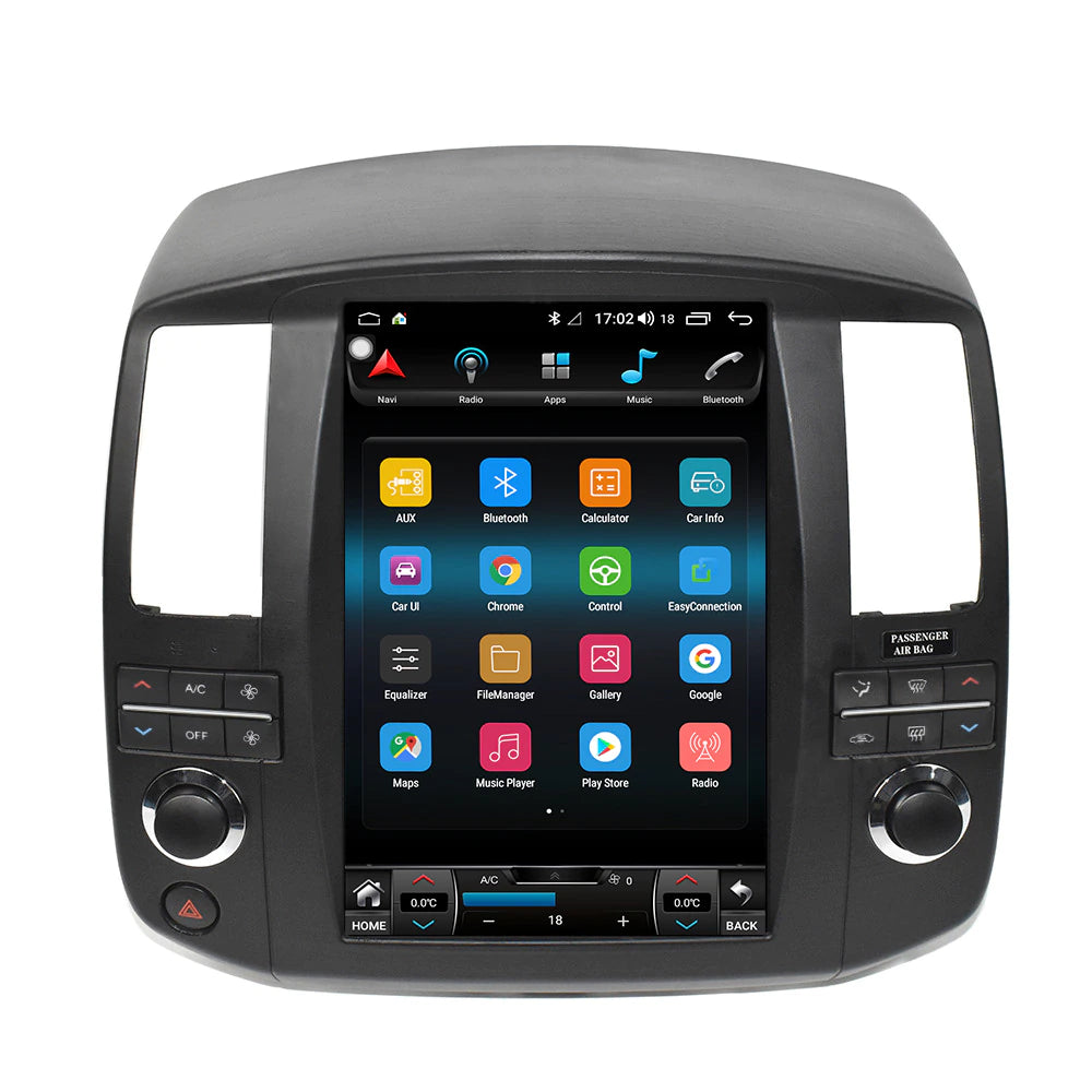 Navitech 12,1 Zoll Android13 Autoradio für Nissan Navara Pathfinder R51 2007-2012 Tesla Bildschirm Multimedia-Player GPS Stereo Carplay