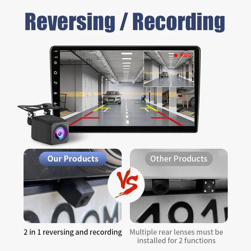 USB ADAS Dash Camera — Dual Lens, For Android Head Units