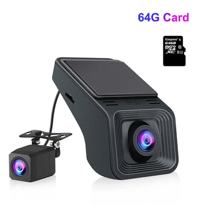 USB ADAS Dash Camera — Dual Lens, For Android Head Units