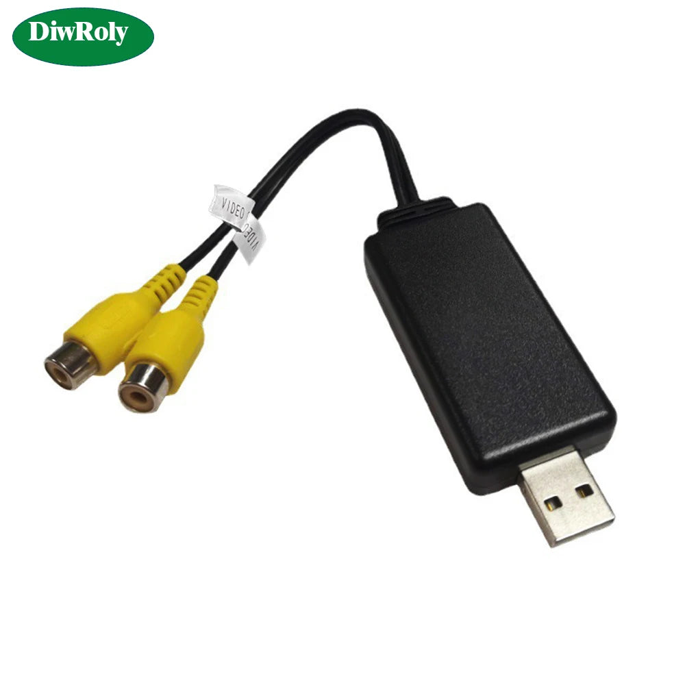USB to CVBS/RCA Video Output Adapter — For Android Head Units