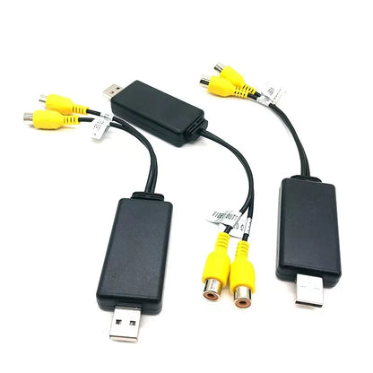 USB to CVBS/RCA Video Output Adapter — For Android Head Units