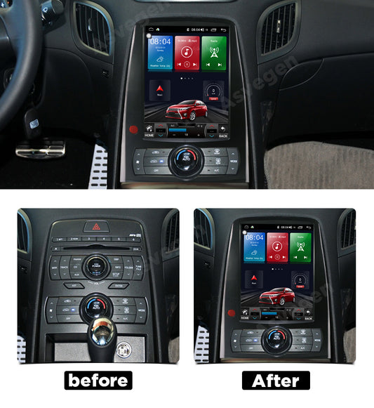 Hyundai Genesis Coupe | 2008–2013 | Android Screen — Wireless CarPlay & Android Auto